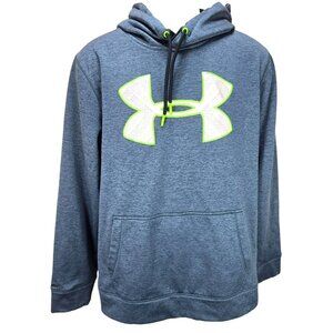 Under Armour Mens Loose Fit Grey Hoodie Medium